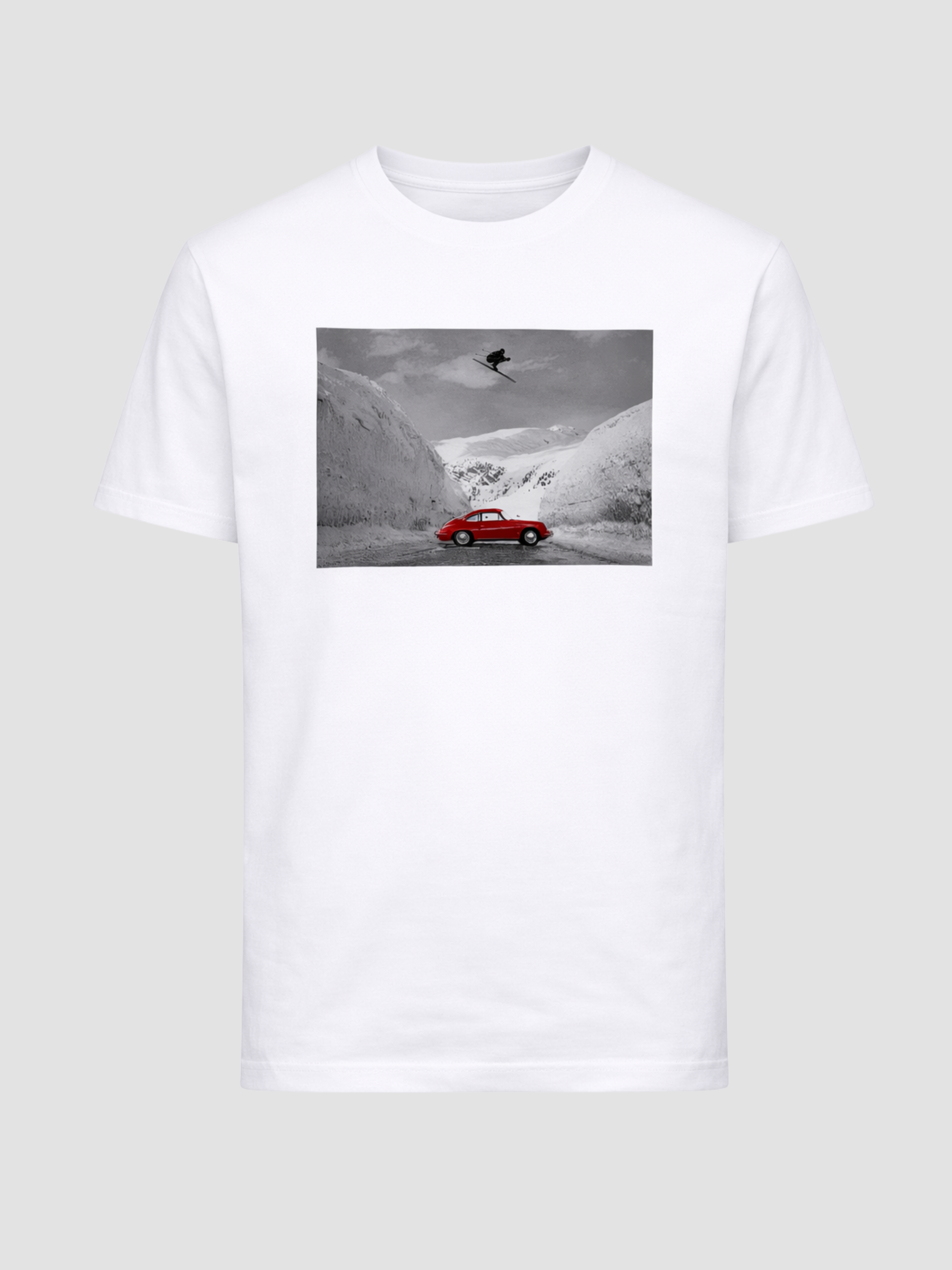 T-Shirt mit Print: Der Sprung 1961