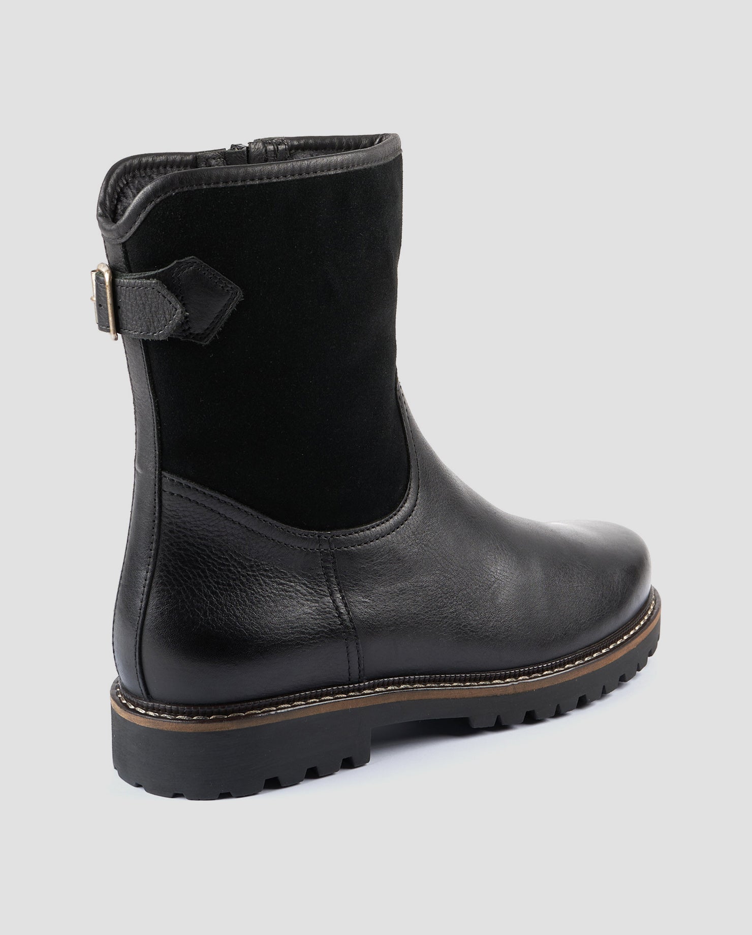 Schwarze Stiefelette