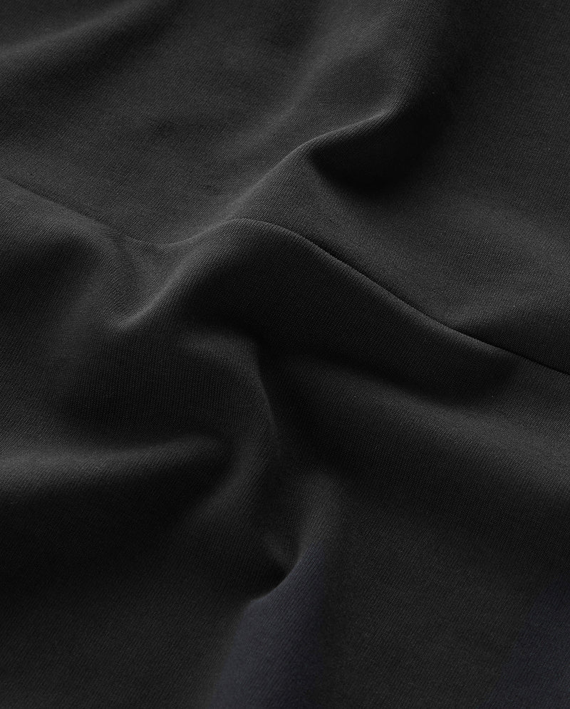 Kapuzenpullover aus Baumwollmischung mit Nylon-Details