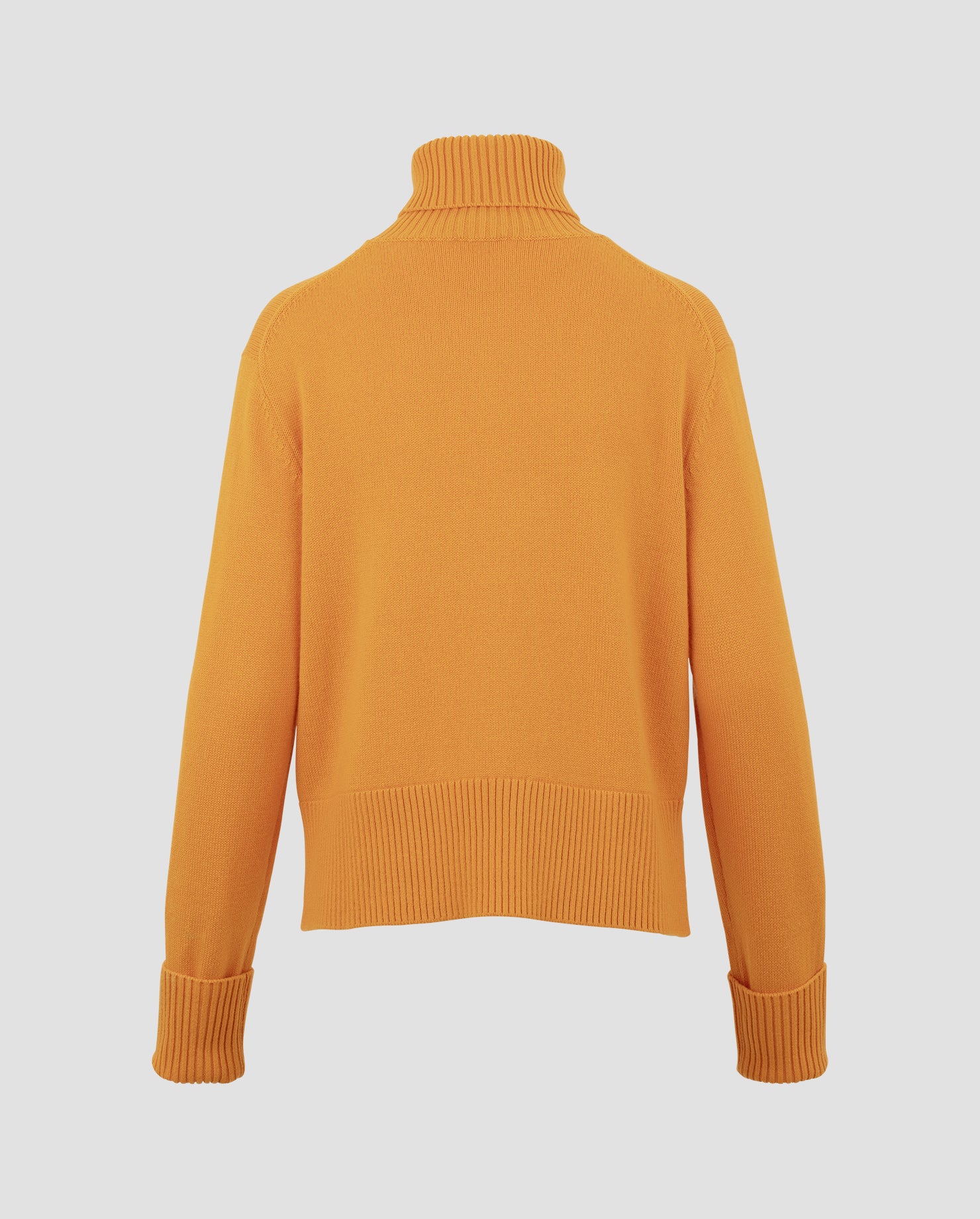 Loose turtleneck sweater