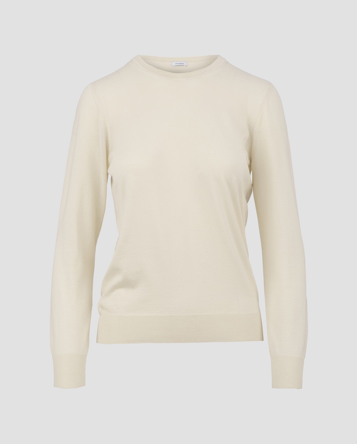 Cashmere and silk sweater